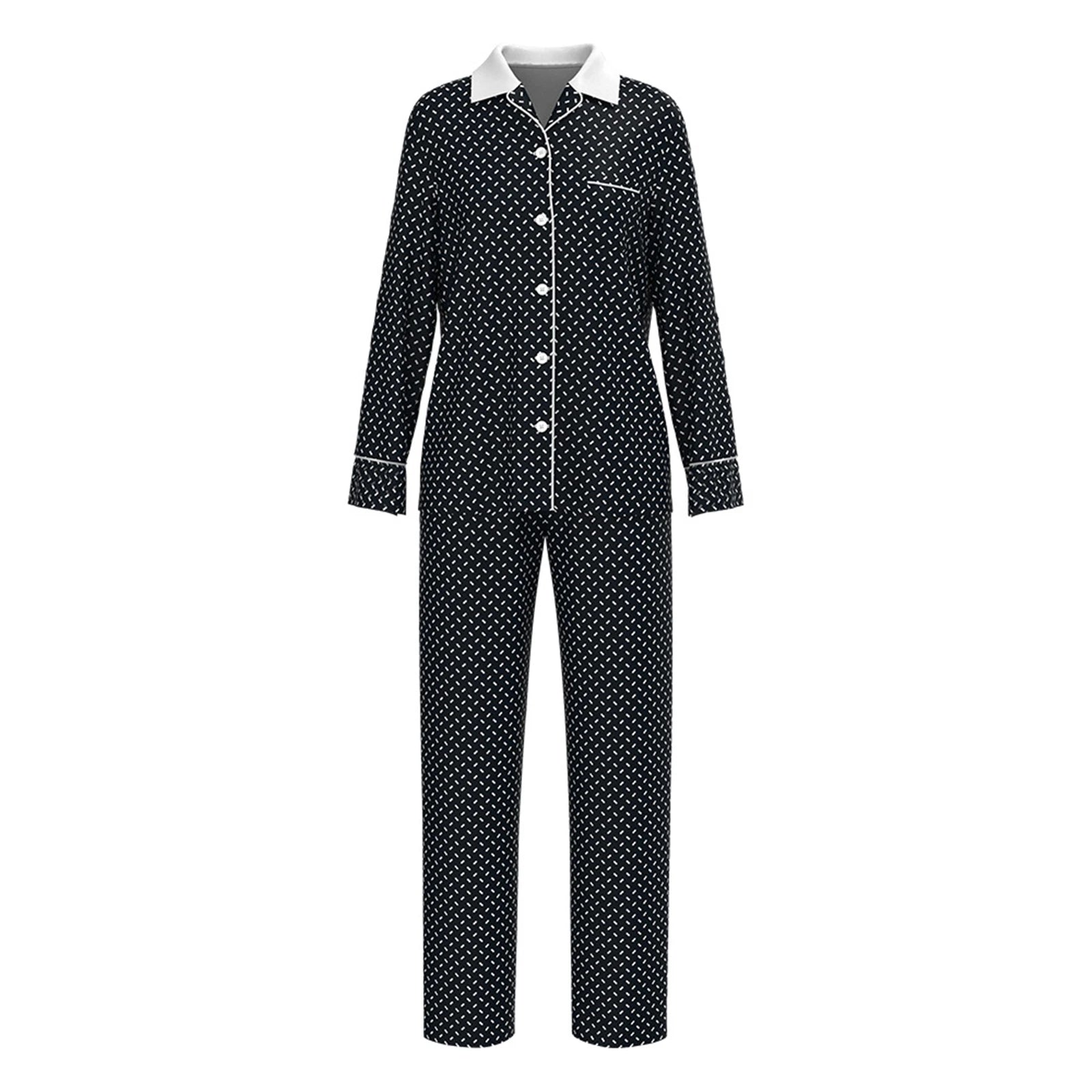 Wednesday Addams-Inspired Pajama Set