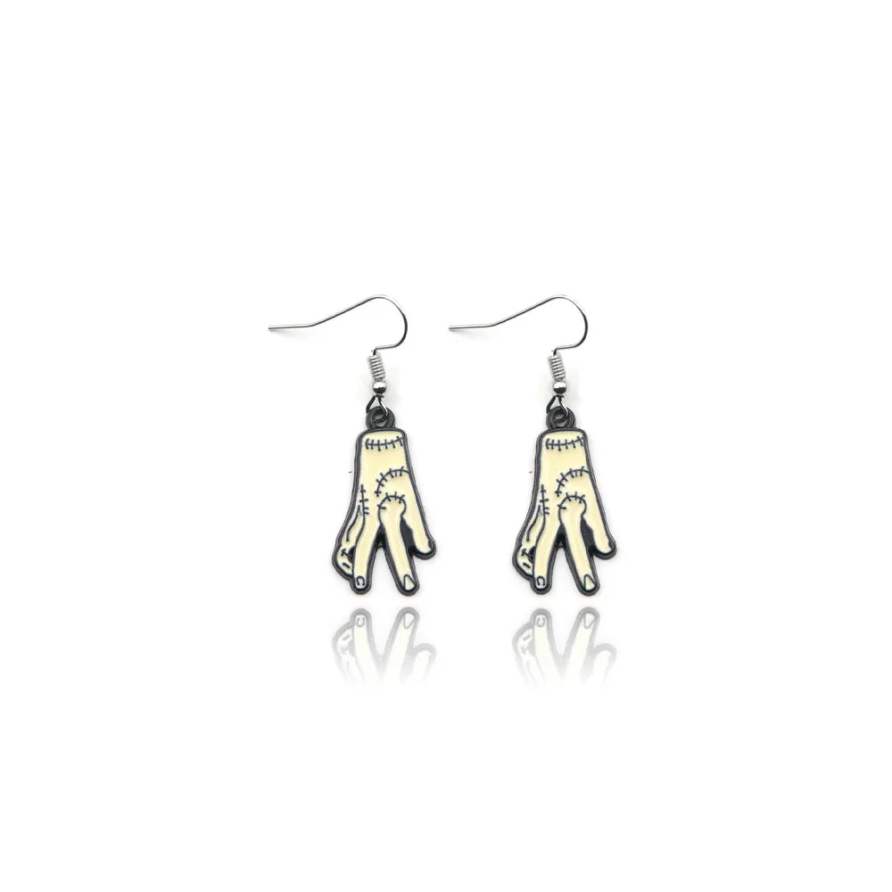 Wednesday Addams “Thing” Earrings