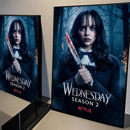 Wednesday Addams Poster – Netflix Season 2