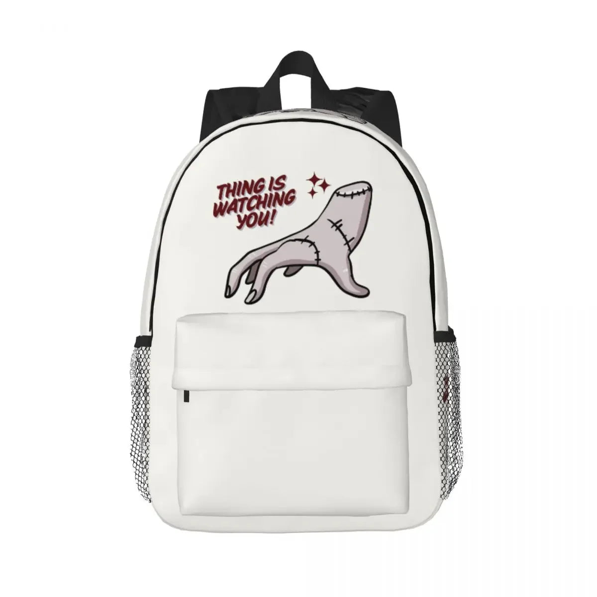 Wednesday Addams Backpack – Thing “Is Watching You”