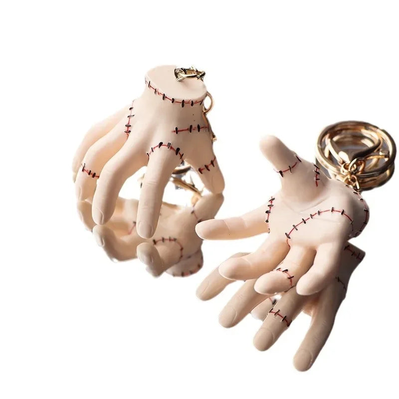 Thing Hand Wednesday Keychain