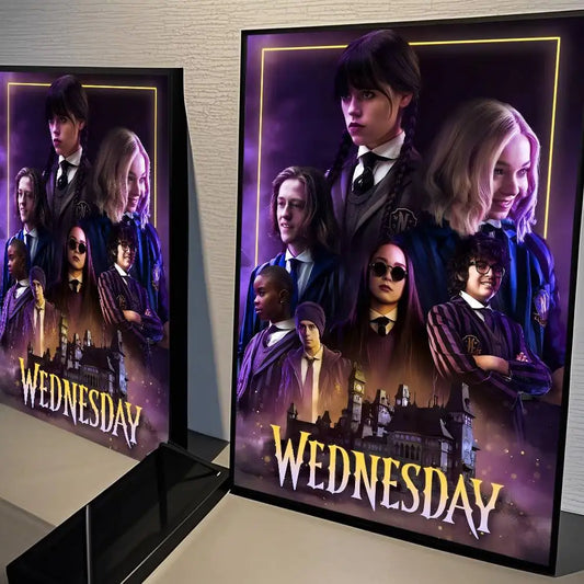 Wednesday Addams Poster – Nevermore Academy Characters