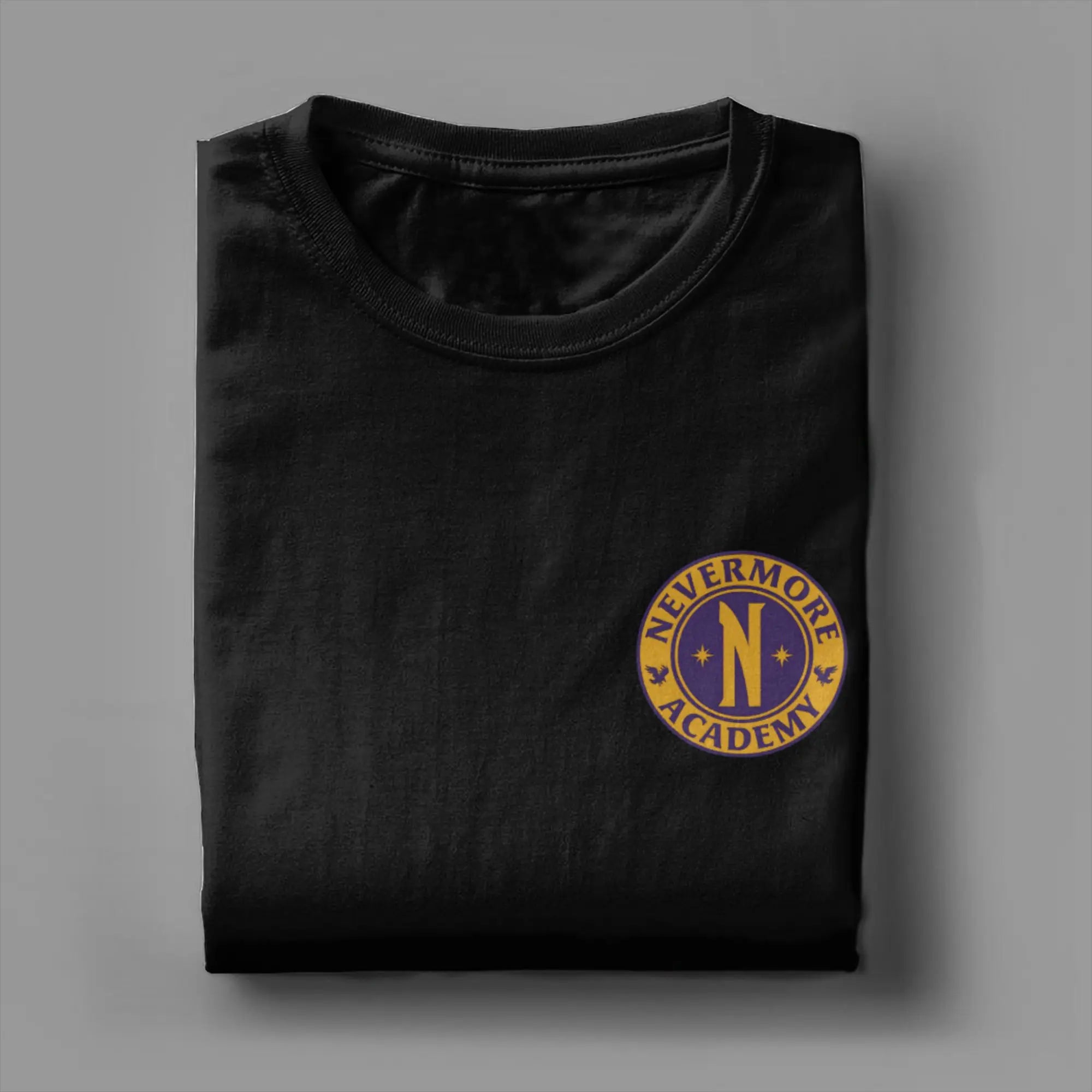 Black Nevermore Academy "Property Of" T-Shirt – Wednesday Addams