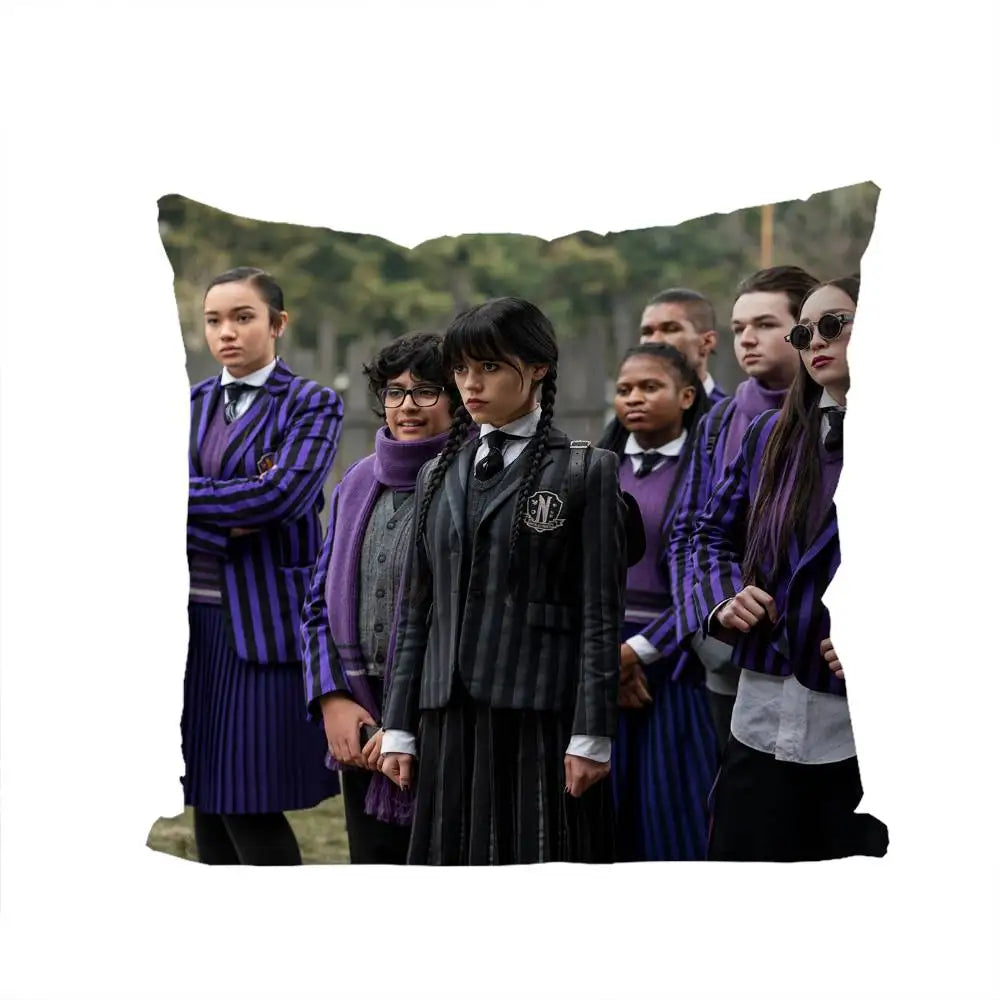 Wednesday Addams Nevermore Academy Pillowcase