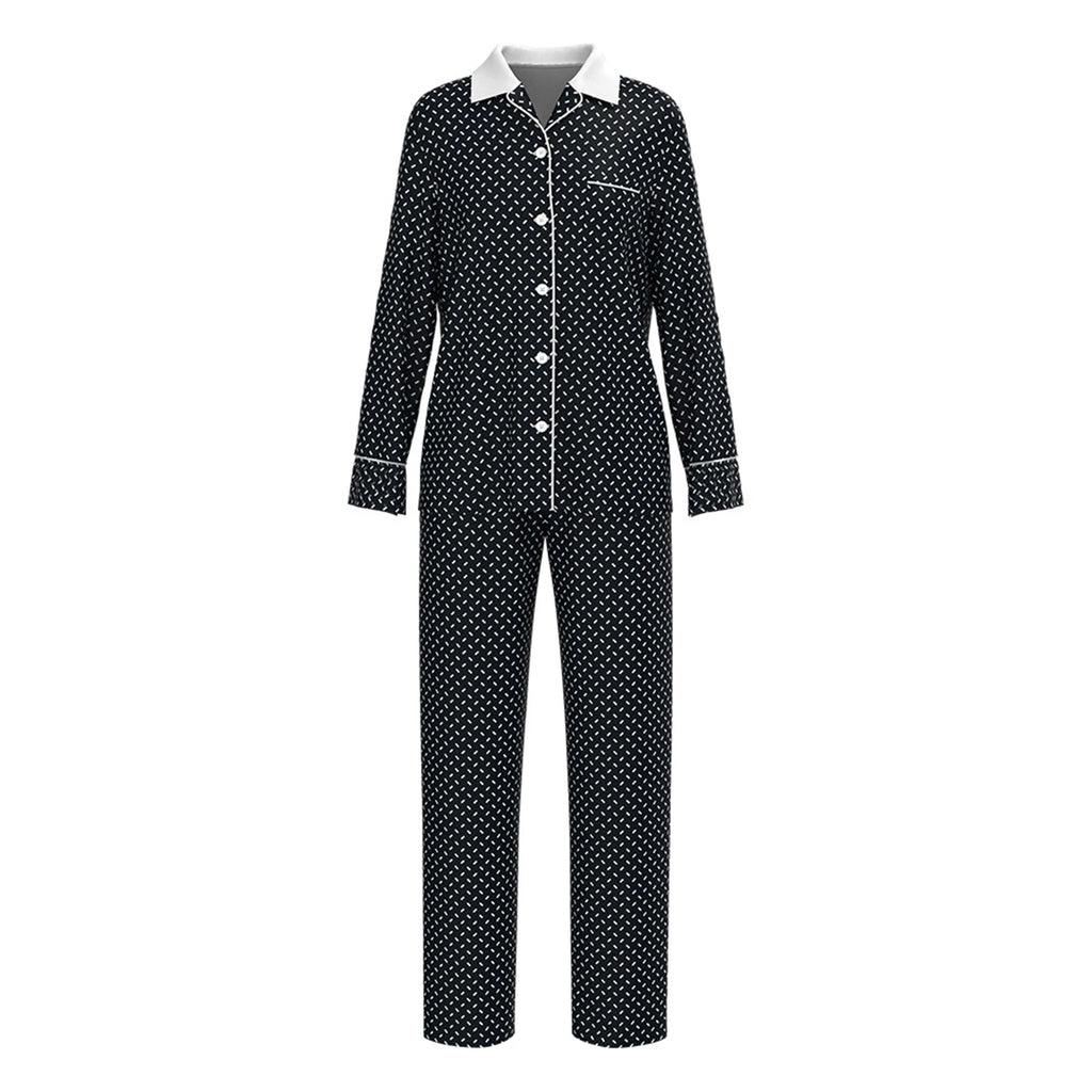 Wednesday Addams-Inspired Pajama Set