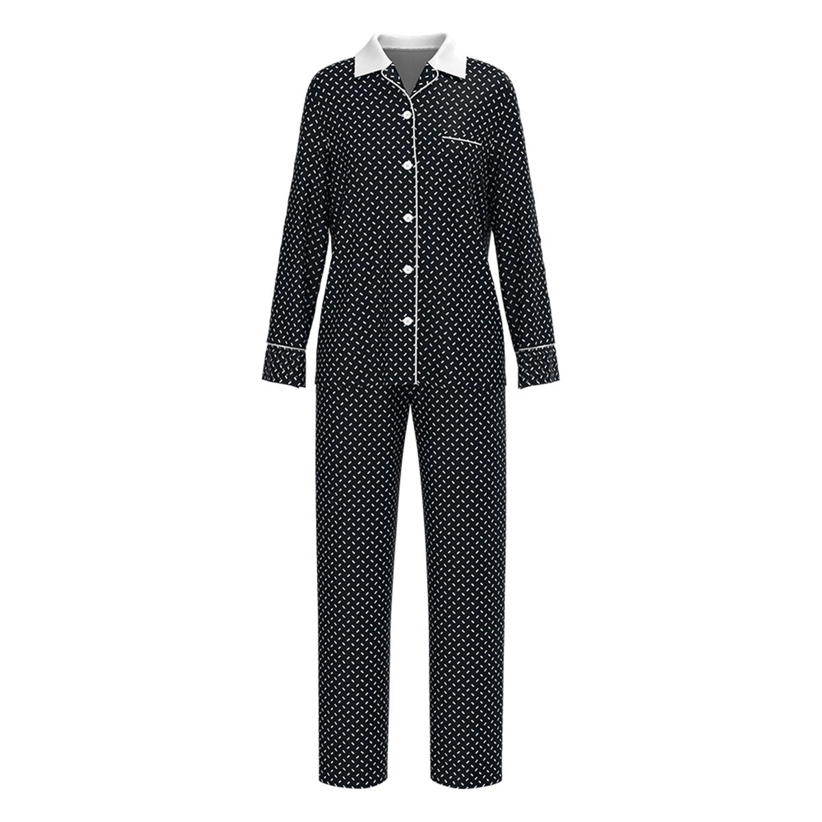 Wednesday Addams-Inspired Pajama Set