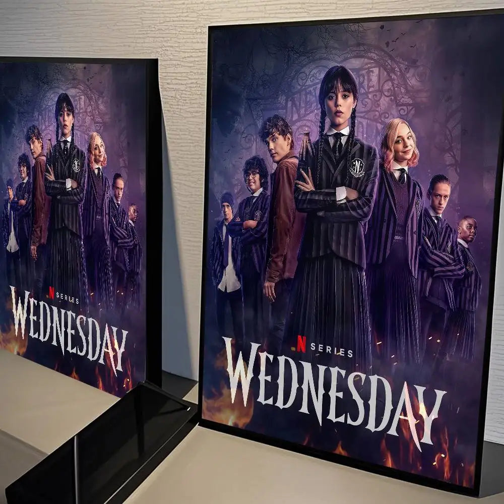 Wednesday Addams Netflix Poster