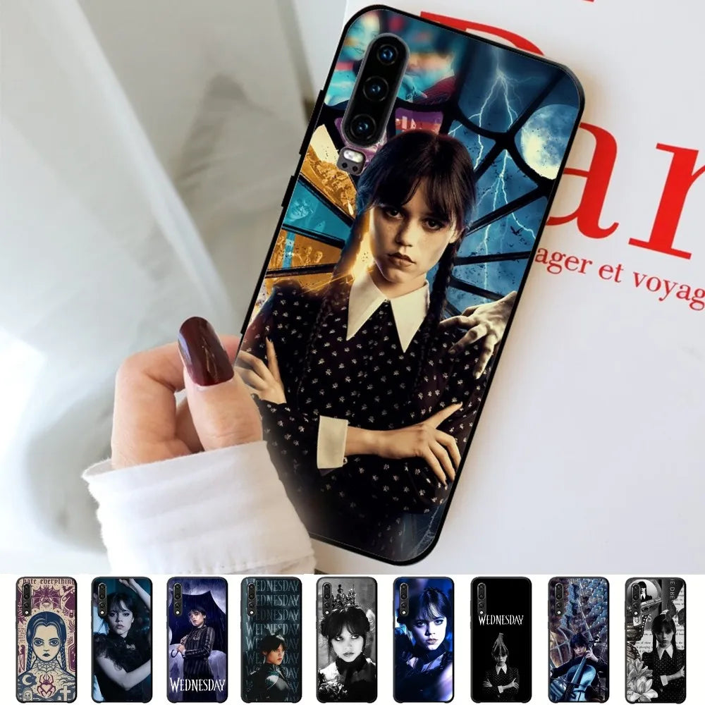 Wednesday Addams Blue Dance Huawei Phone Case