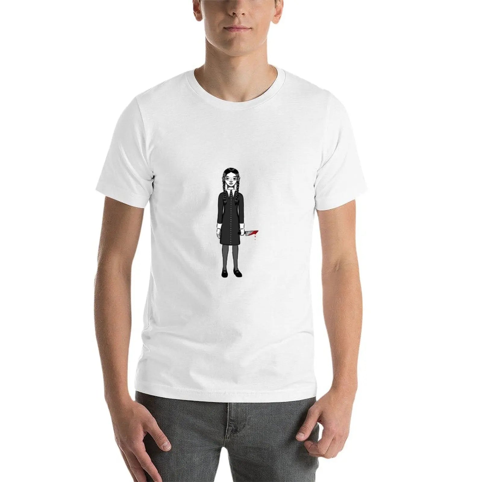Wednesday Addams White T-Shirt
