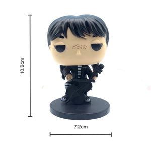 Wednesday Addams Funko-Style PVC Figures 2-Piece