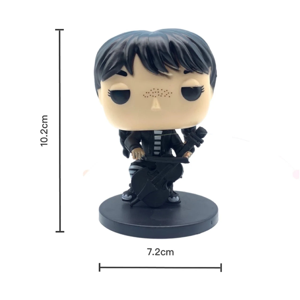 Wednesday Addams Funko-Style PVC Figures 2-Piece