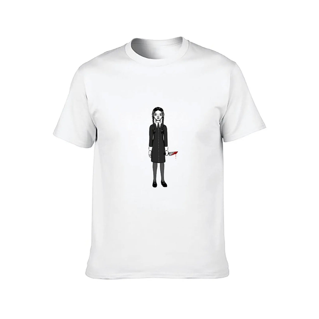 Wednesday Addams White T-Shirt