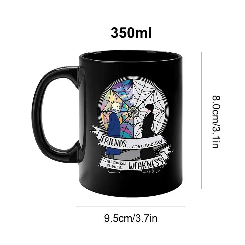 Addams Family Mug – Wednesday Addams Gothic
