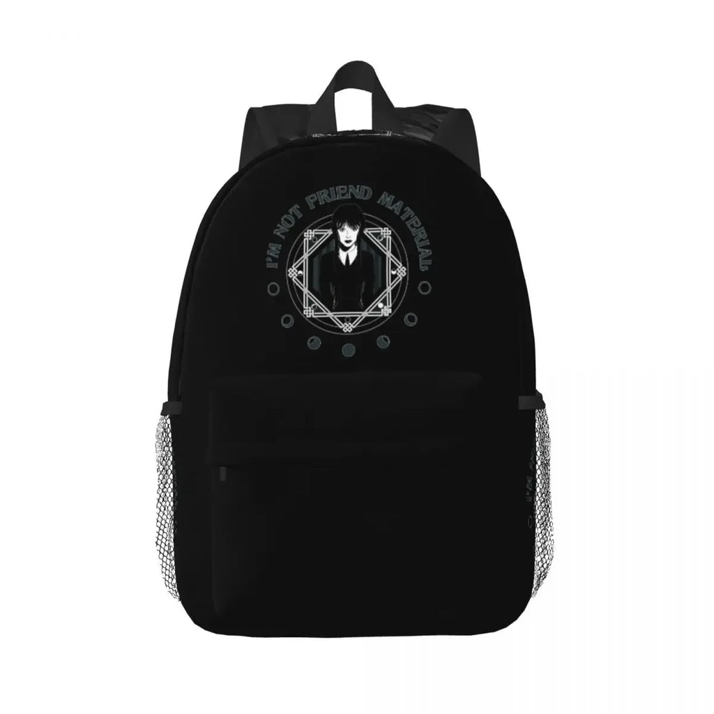 Wednesday Addams Backpack – “I Hate Everything”