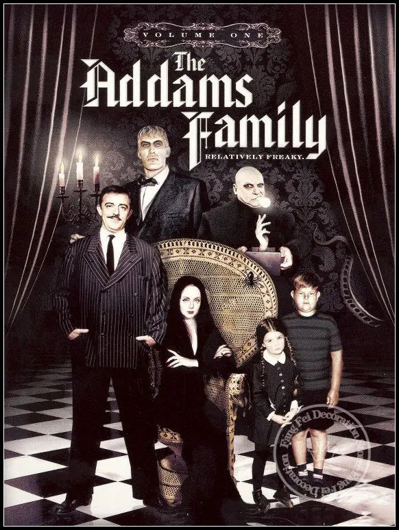 The Addams Family Full Drill Diamond Painting Kit Poster