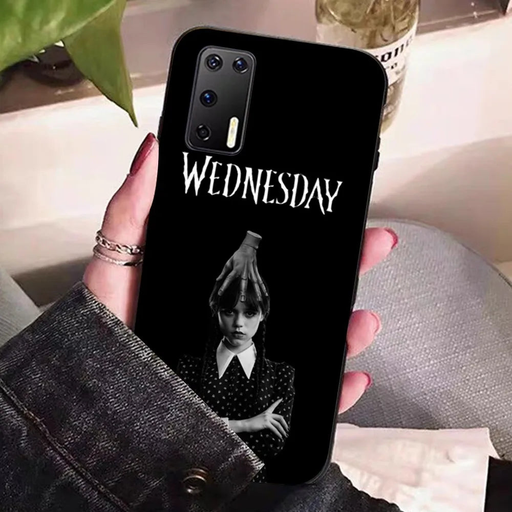 Wednesday Addams Black Huawei Phone Case