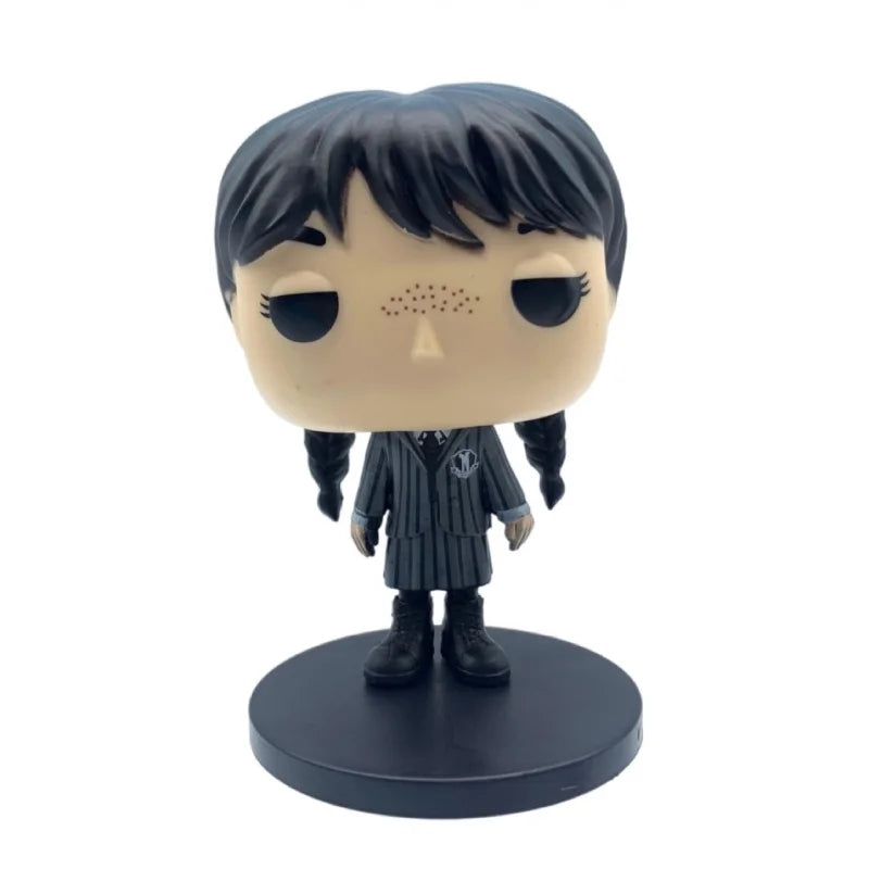 Wednesday Addams Funko-Style PVC Figures 2-Piece