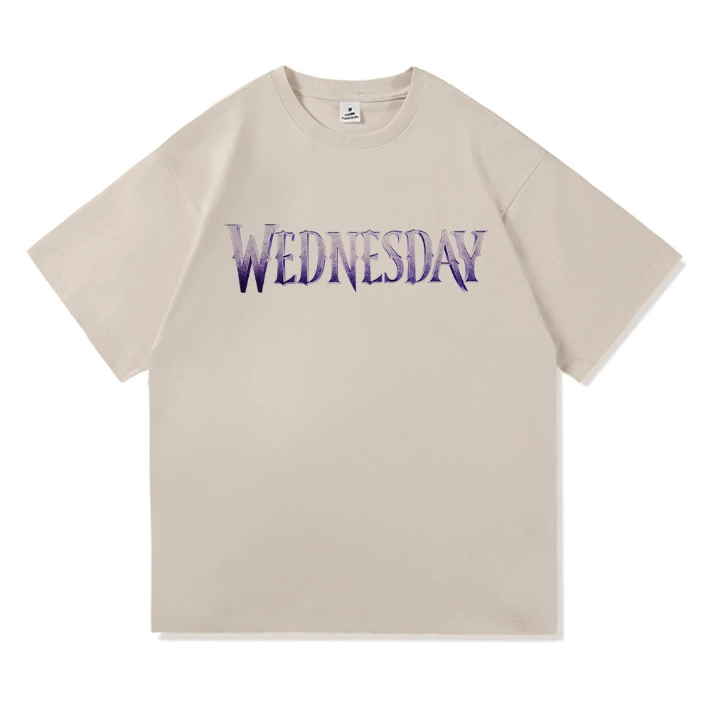 Wednesday Season 2 Beige T-Shirt