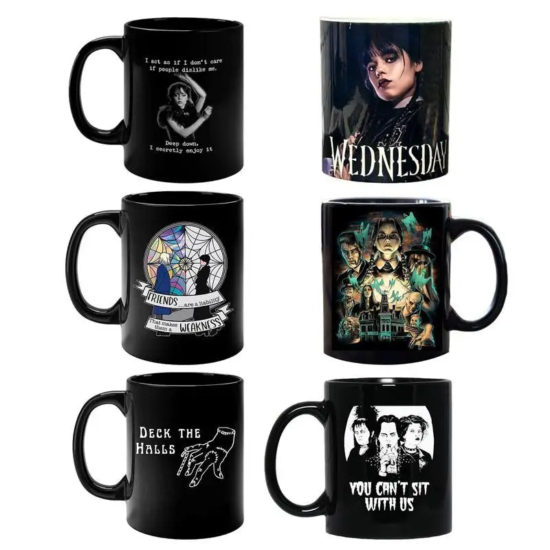 Addams Family Mug – Wednesday Addams Gothic