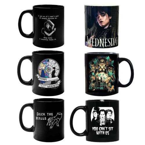 Addams Family Mug – Wednesday Addams Gothic