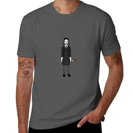 Wednesday Addams Dark Grey T-Shirt