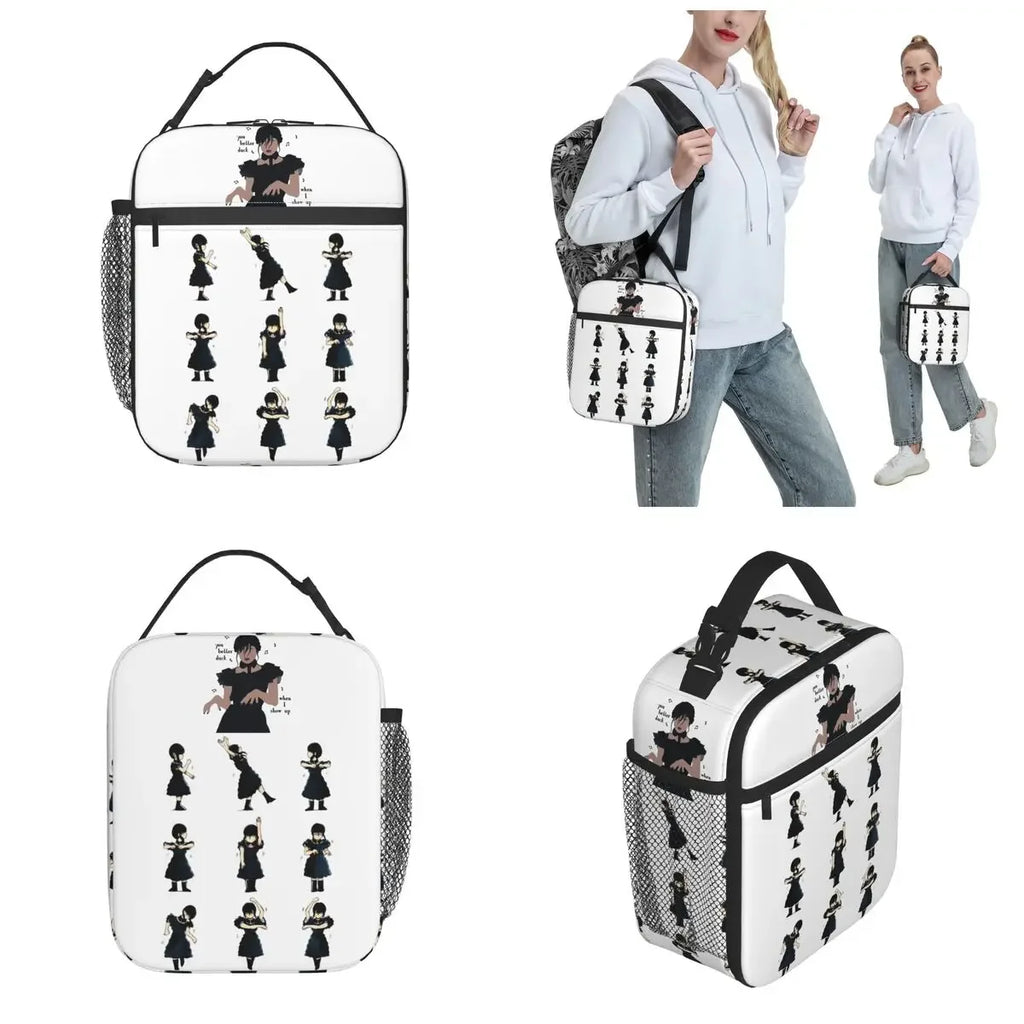 Wednesday Addams Dance Lunch Bag