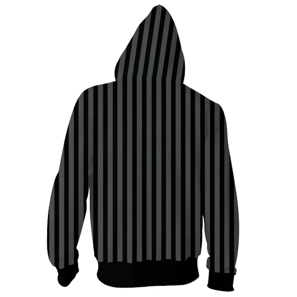 Limited Edition Xavier Thorpe Black Hoodie Zip-Up – Nevermore Academy