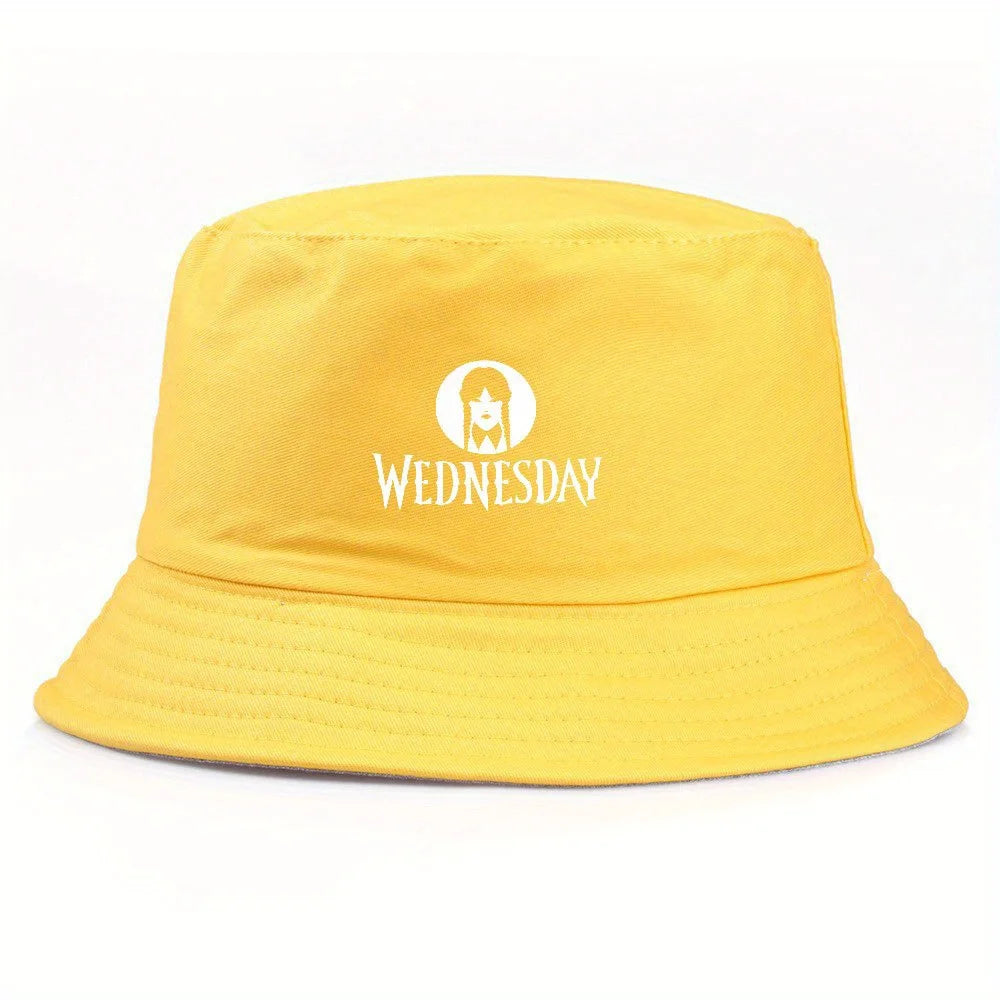 Wednesday Addams Yellow Bucket Hat