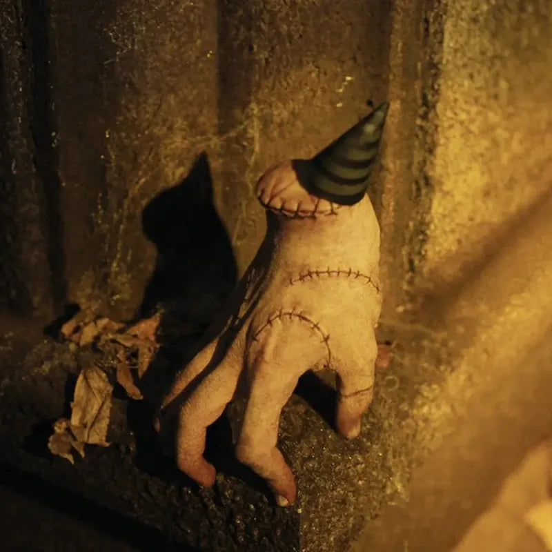 Thing Hand Middle Finger Latex Figure Wednesday Addams