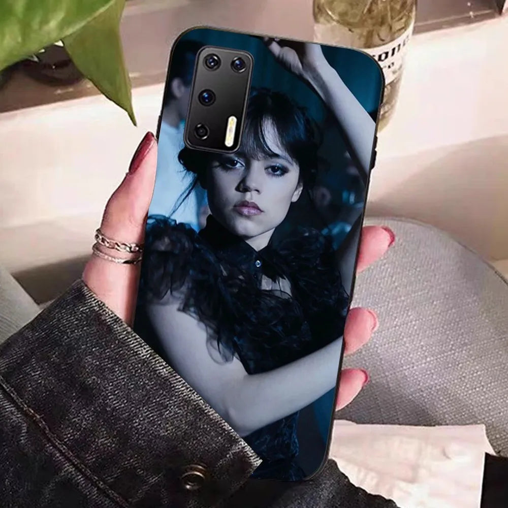 Wednesday Addams Blue Dance Huawei Phone Case