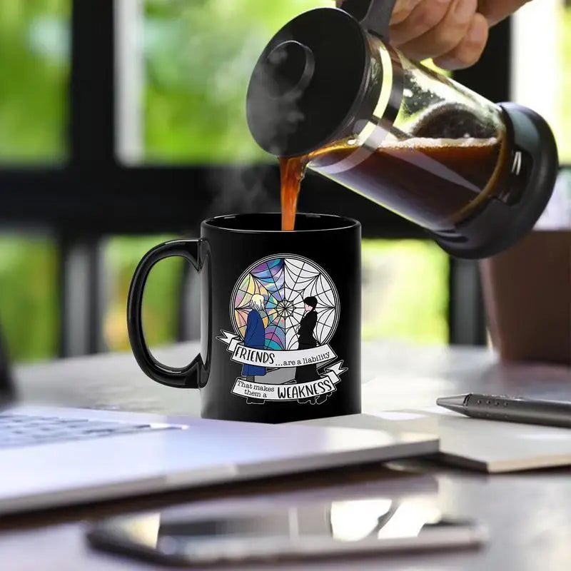 Addams Family Mug – Wednesday Addams Gothic