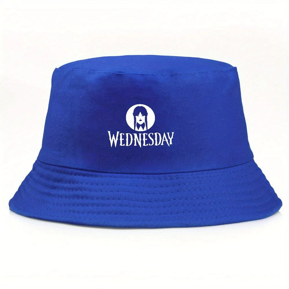 Wednesday Addams Blue Bucket Hat